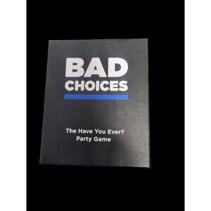 Bad Choices The Have You Ever? Party Game For Adults Aged 17+